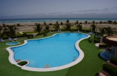 Oman, Masirah-Island-Resort_Hotelpool-Beach