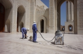Oman-Muskat_Sultan-Qabus-Moschee_Gastarbeiter