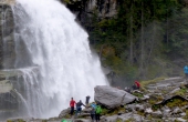 foodexplorer-traunreut_alpencross_krimmlerwasserfall_schuelergruppe