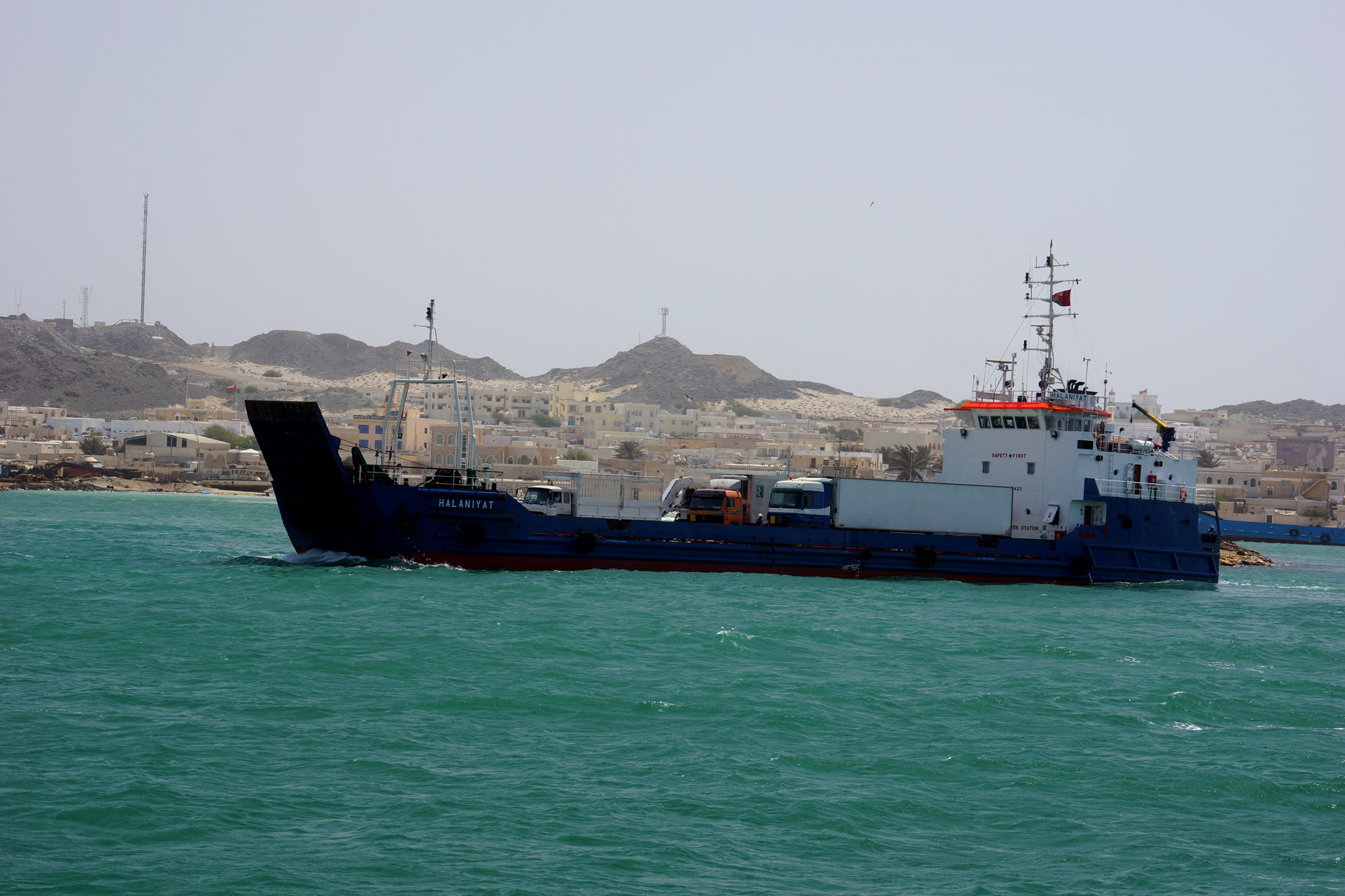 Oman, Masirah-Island Ferry