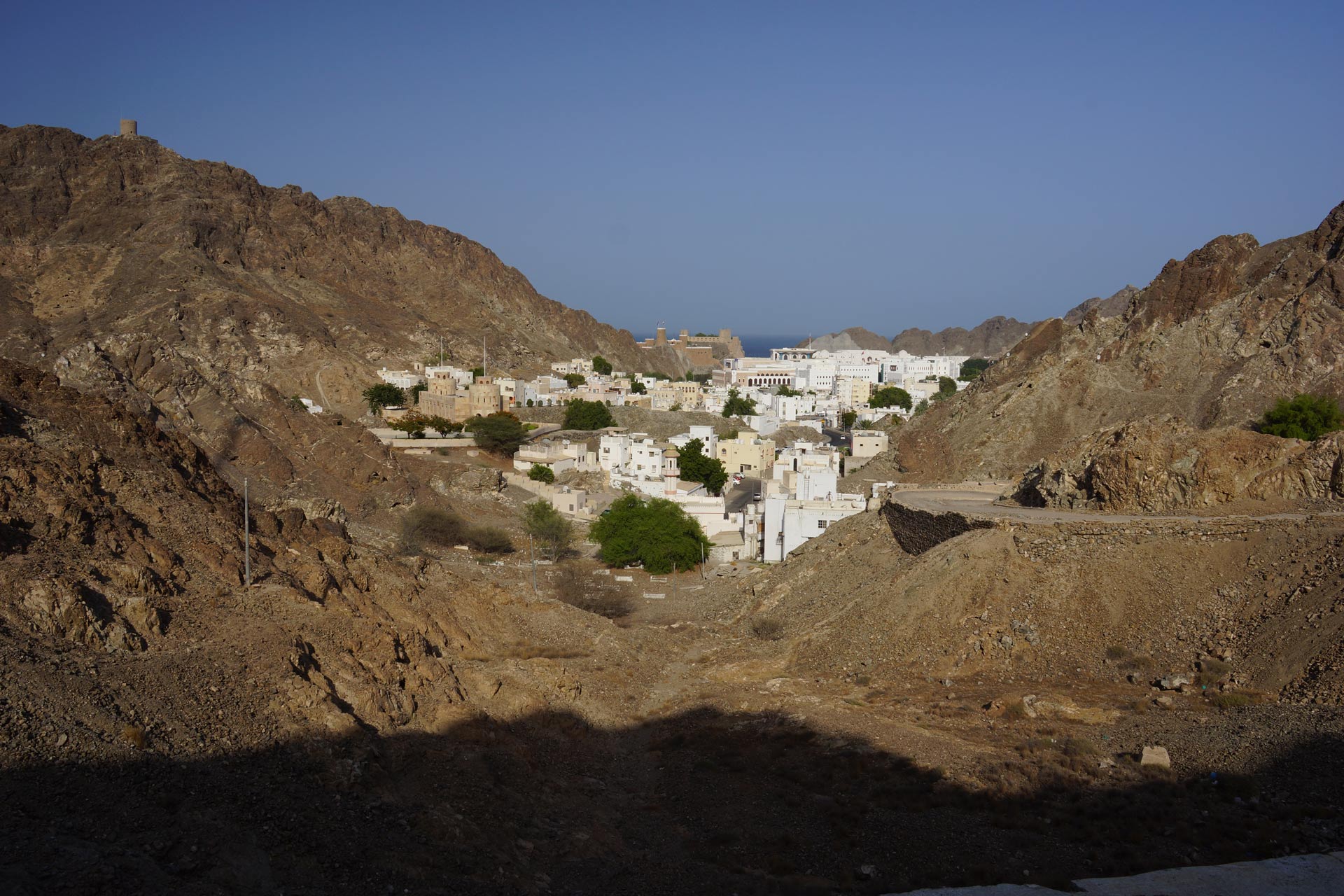 Oman-Muskat_Alt-Maskat_Dorf