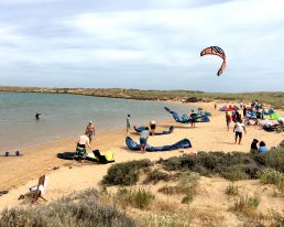 Algarve, Lagos, LAGOA DE ALVOR: Thermik Kiten – wenn Algarve dann Alvor