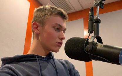 Radiointerview in Mexiko mit Schülern und Lehrern der Realschule Traunreut