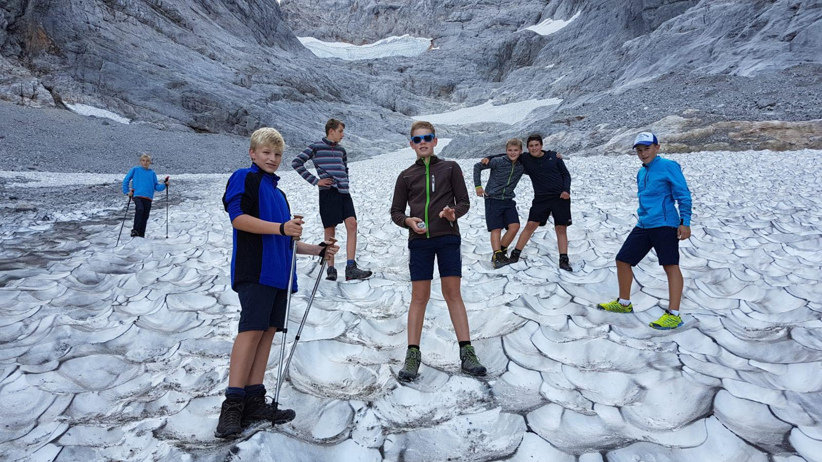 Öffentlichkeitsarbeit: GLETSCHERSCHULE Nationalpark Berchtesgaden