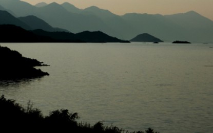 Shkoder: Der Skutarisee zwischen den Dörfern Zogaj und Shiroke