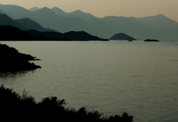 Shkoder: Der Skutarisee zwischen den Dörfern Zogaj und Shiroke