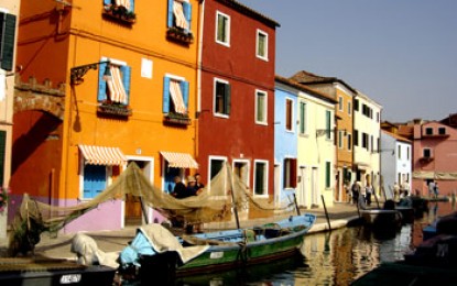 Venedig, Insel Burano: Traditionell und bunt