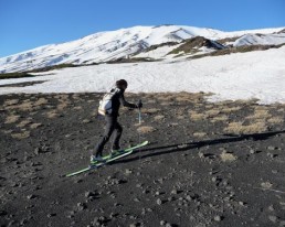 SIZILIEN ÄTNA: Abgefahrene Skitour auf aktivem Vulkan (3300 m)