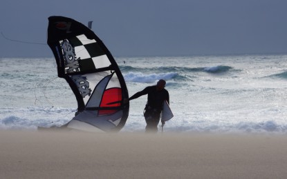 Lissabon, GUINCHO, Großstadtrevier für Kitesurfer