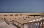Oman, Al-Ashkharah_BeachResort_Meerblick
