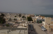 Oman, Masirah-Island Hilf_Town-Pano