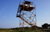 kroatien_istrien_liznjan_militaerzone_wachturm_verrostet