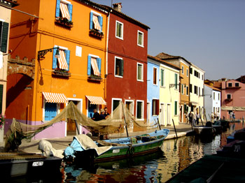 Venedig, Insel Burano: Traditionell und bunt